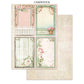 Stamperia Junk Journal Stickers, Cut-outs & Backgrounds House of Roses