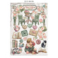 Stamperia Junk Journal Stickers, Cut-outs & Backgrounds House of Roses