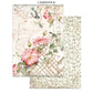 Stamperia Junk Journal Stickers, Cut-outs & Backgrounds House of Roses