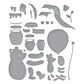 POOH & PIGLET ETCHED DIES FROM THE SAY CHEESE CLASSIC POOH COLLECTION IN COLLABORATION WITH SIMPLE STORIES