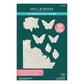 BLOOMING BUTTERFLIES 3D EMBOSS & CUT FOLDER FROM THE VIVID EXPRESSIONS COLLECTION