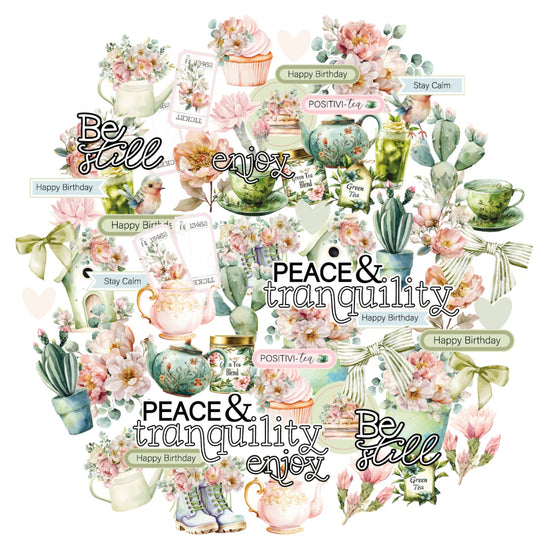 Uniquely Creative TEA & TRANQUILITY CREATIVE CUTS