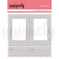 Uniquely Creative TEA & TRANQUILITY FOLDING TICKET FRAME DIE