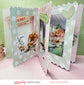 Uniquely Creative TEA & TRANQUILITY FOLDING TICKET FRAME DIE