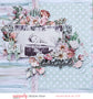Uniquely Creative TEA & TRANQUILITY WHITE FLOURISH PUFFY STICKERS