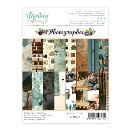 6 X 8 ADD-ON PAPER PAD - PHOTOGRAPHER