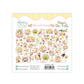 PAPER DIE-CUTS - BLOSSOM SERENITY, 60 PCS