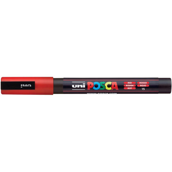 POSCA 3M Fine Bullet Tip Pen Red