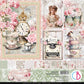 Ciao Bella Timeless Moments Paper Pad 12"x12" 12/Pkg
