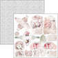 Ciao Bella Timeless Moments Paper Pad 12"x12" 12/Pkg