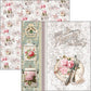 Ciao Bella Timeless Moments Paper Pad 12"x12" 12/Pkg