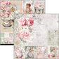 Ciao Bella Timeless Moments Paper Pad 12"x12" 12/Pkg