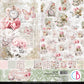 Ciao Bella Timeless Moments Patterns Pad 12"x12" 8/Pkg