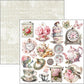 Ciao Bella Timeless Moments Patterns Pad 12"x12" 8/Pkg