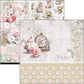 Ciao Bella Timeless Moments Patterns Pad 12"x12" 8/Pkg