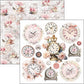 Ciao Bella Timeless Moments Fussy Cut Pad 6"x6" 24/Pkg