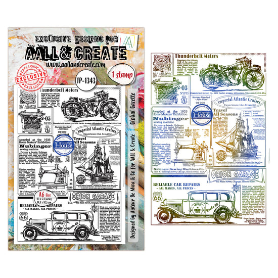 AALL and Create - A6 - Stamp Sets - Global Gazette