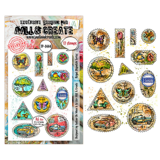 AALL and Create - A6 - Stamp Sets - Royal Dispatch Series