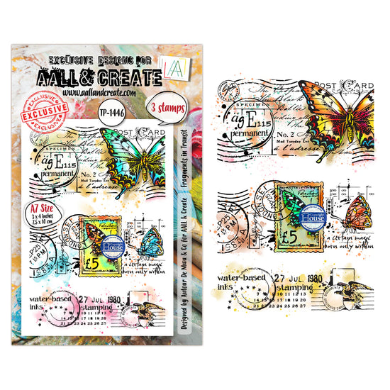 AALL and Create - A7 - Stamp Sets - Fragments in Transit