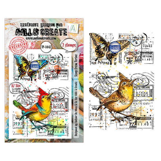 AALL and Create - A7 - Stamp Sets - Song from Torino