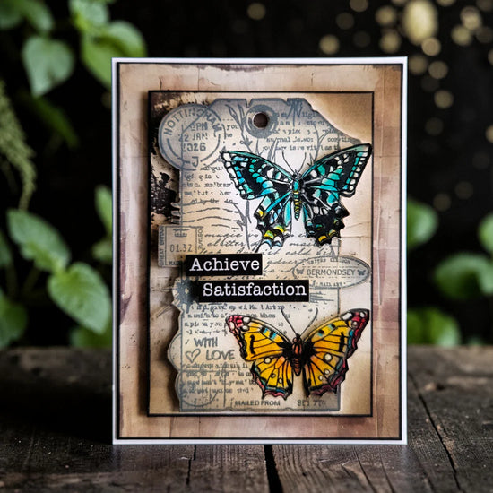 AALL and Create - A7 - Stamp Sets - Chrono Stamped Tag