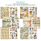 Ciao Bella Wanderlust - Junk Journal & Ephemera Book A4 32/Pkg