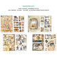 Ciao Bella Wanderlust - Junk Journal & Ephemera Book A4 32/Pkg