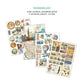 Ciao Bella Wanderlust - Junk Journal & Ephemera Book A4 32/Pkg