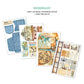 Ciao Bella Wanderlust - Junk Journal & Ephemera Book A4 32/Pkg