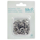 We R Crop-A-Dile Oval Eyelets Silver (50 pcs)