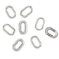 We R Crop-A-Dile Oval Eyelets Silver (50 pcs)