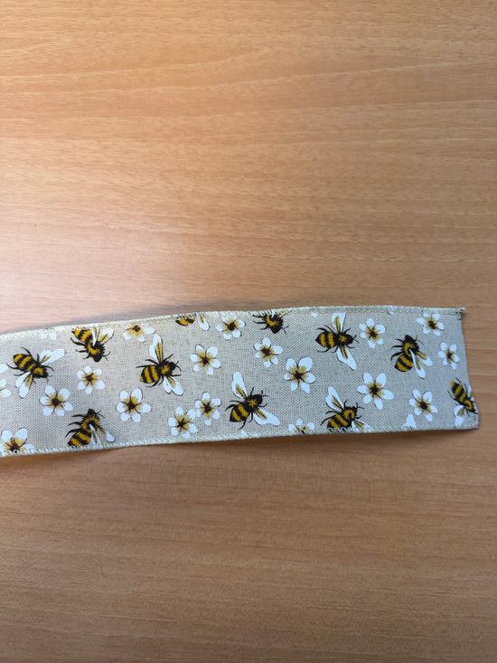 Bee Wired Ribbon 2”