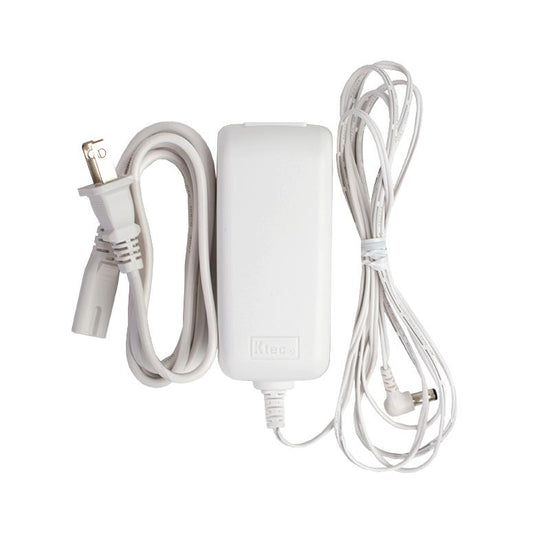 Power Cord & Adapter (US) - White