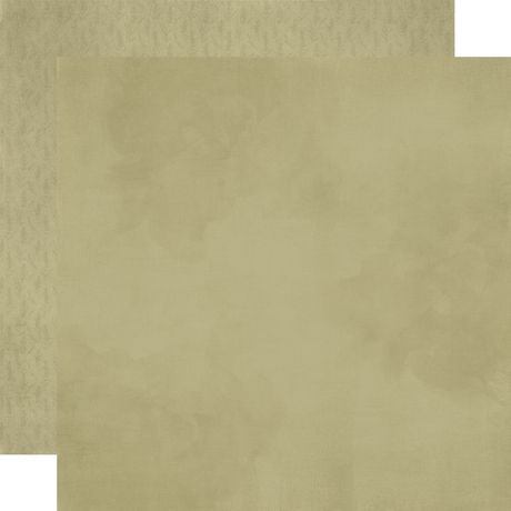 Simple Stories Lavender Fields Double-Sided Paper 12"X12" Light Olive