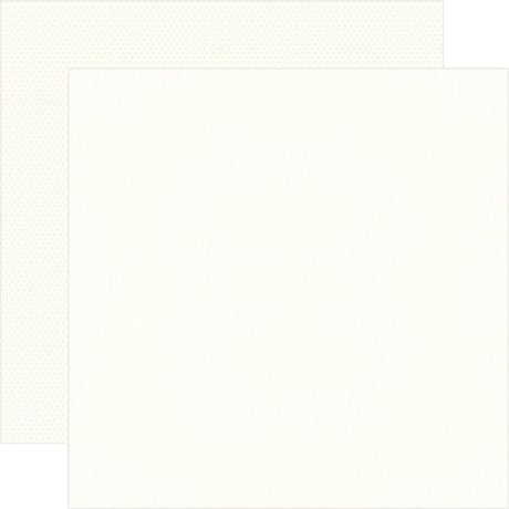 Simple Stories Color Vibe Double-Sided Cardstock 12"X12" Cream