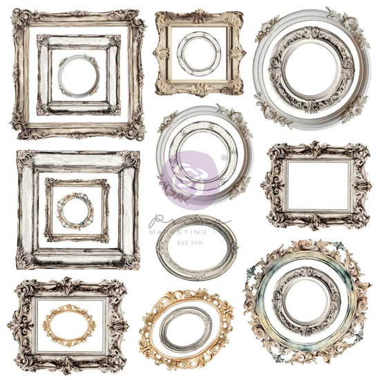 Prima RETURN TO WONDERLAND COLLECTION EPHEMERA – VINTAGE WONDERLAND FRAMES – 40 PCS