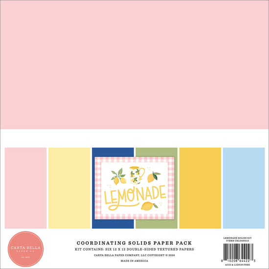 Echo Park Lemonade Solids Kit