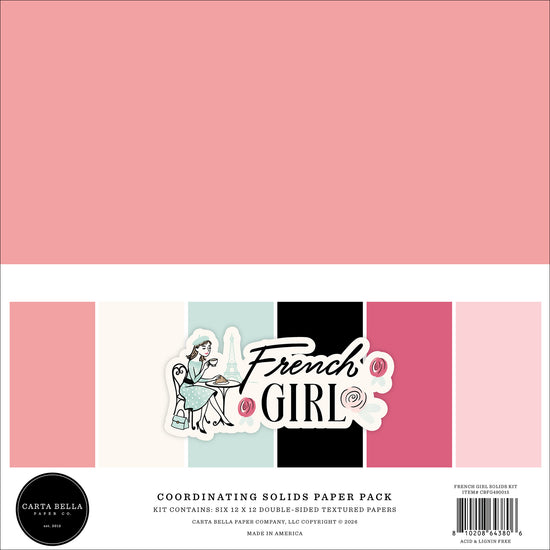 Echo Park French Girl Solids Kit