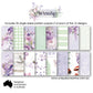 Uniquely Creative SERENITY 6 X 6 COLLECTION PACK