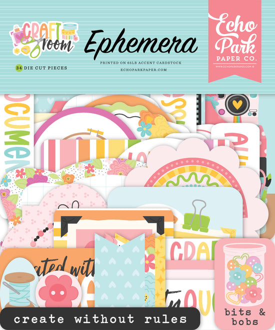 Echo Park Craft Room Ephemera