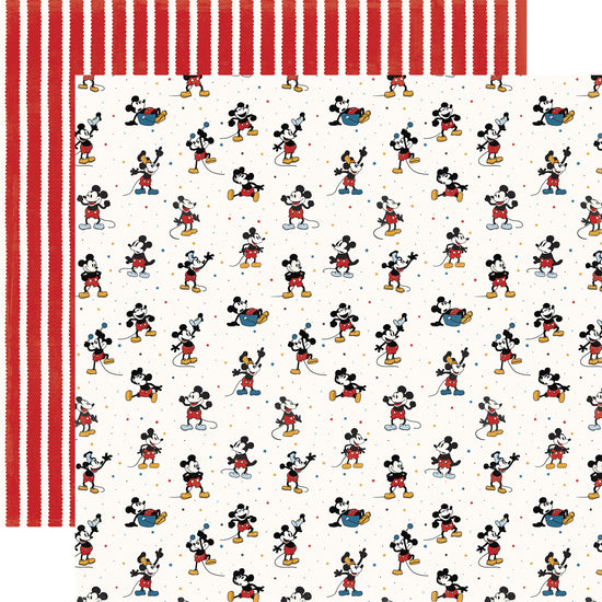 Echo Park Mouse And Me: Adventure Mouse 12x12 Patterned Paper
