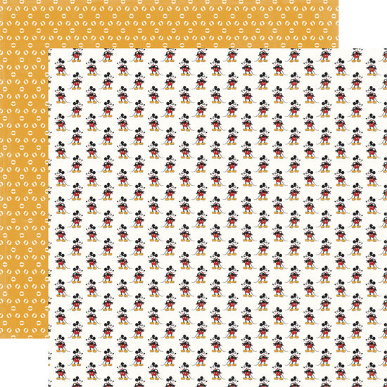 Echo Park Mouse And Me: Smiling Mouse Pal 12x12 Patterned Paper