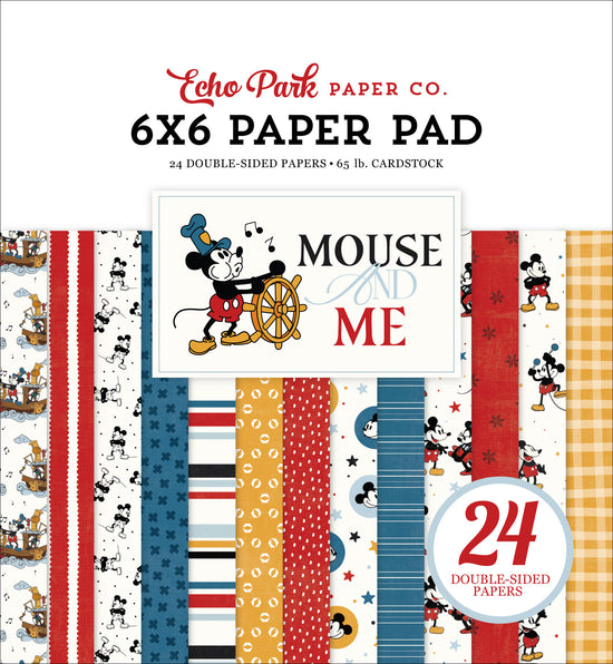 Echo Park Mouse And Me 6x6 Paper Pad