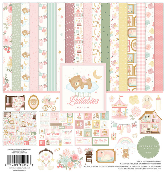 Echo Park Little Lullabies - Baby Girl Collection Kit