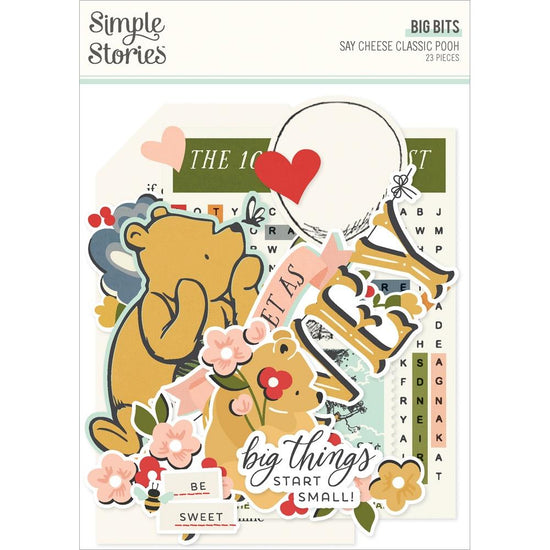 Say Cheese Classic Pooh Bits & Pieces 23/Pkg Big