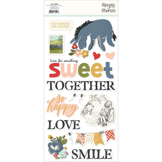 Say Cheese Classic Pooh Foam Stickers 32/Pkg