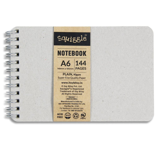 Little Birdie Journaling Note Book Premium Quality A6 Plain