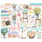 Simple Vintage Flower Shoppe Bits & Pieces 55/Pkg