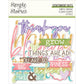 Simple Vintage Flower Shoppe Bits & Pieces 66/Pkg Sentiment