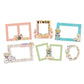 Simple Vintage Flower Shoppe Chipboard Frames 6/Pkg